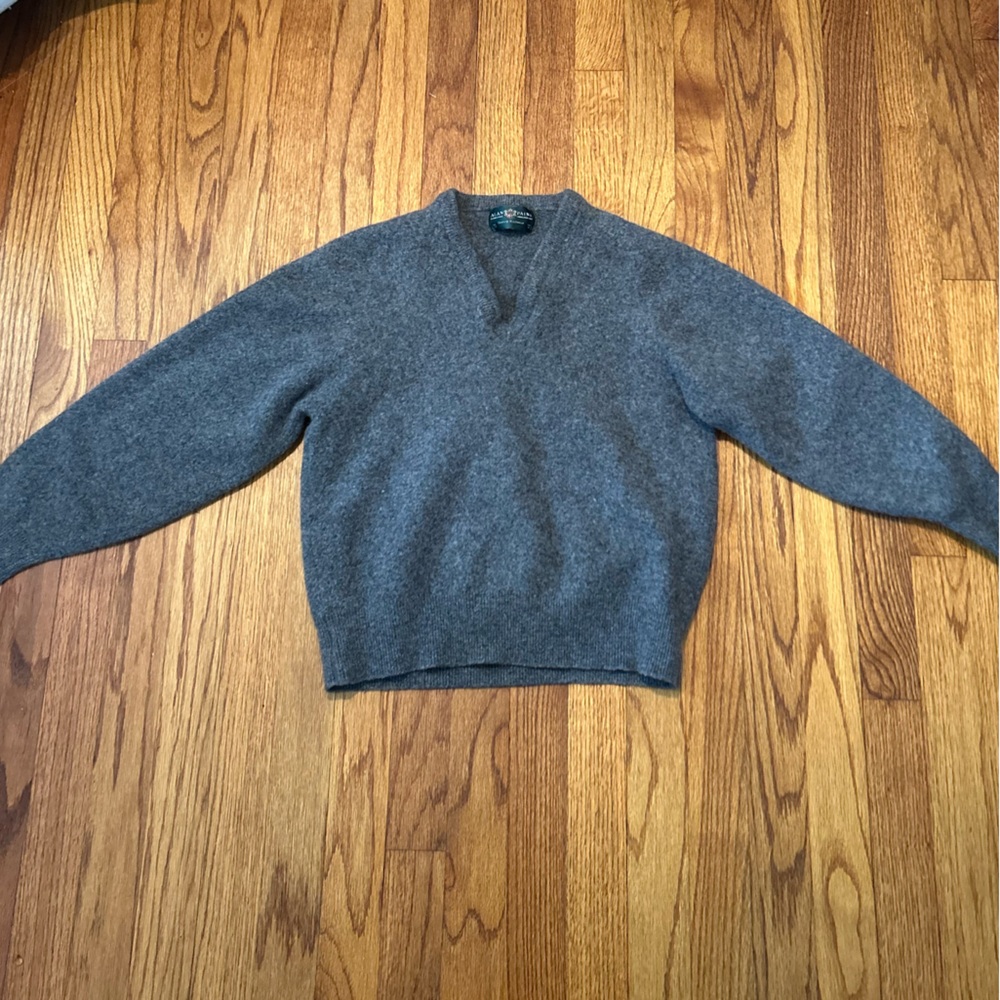 Alan Paine luxury lambswool kids sweater